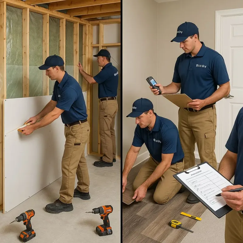 Repairs and Reconstruction process in Harper County, KS
